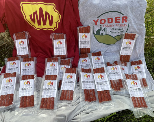 Deluxe Duroc Pork Snack Stick Bundle (20 packages)